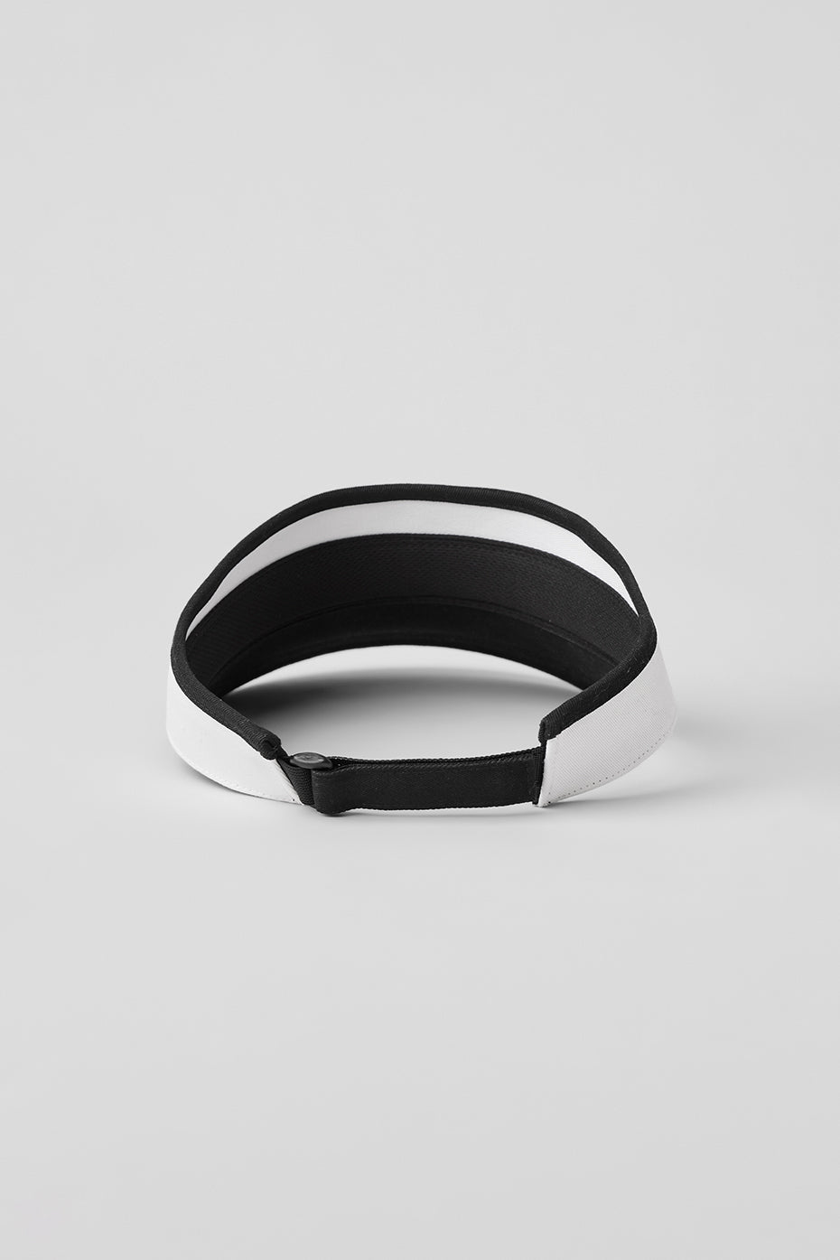 Colorblock Visor - Black/White