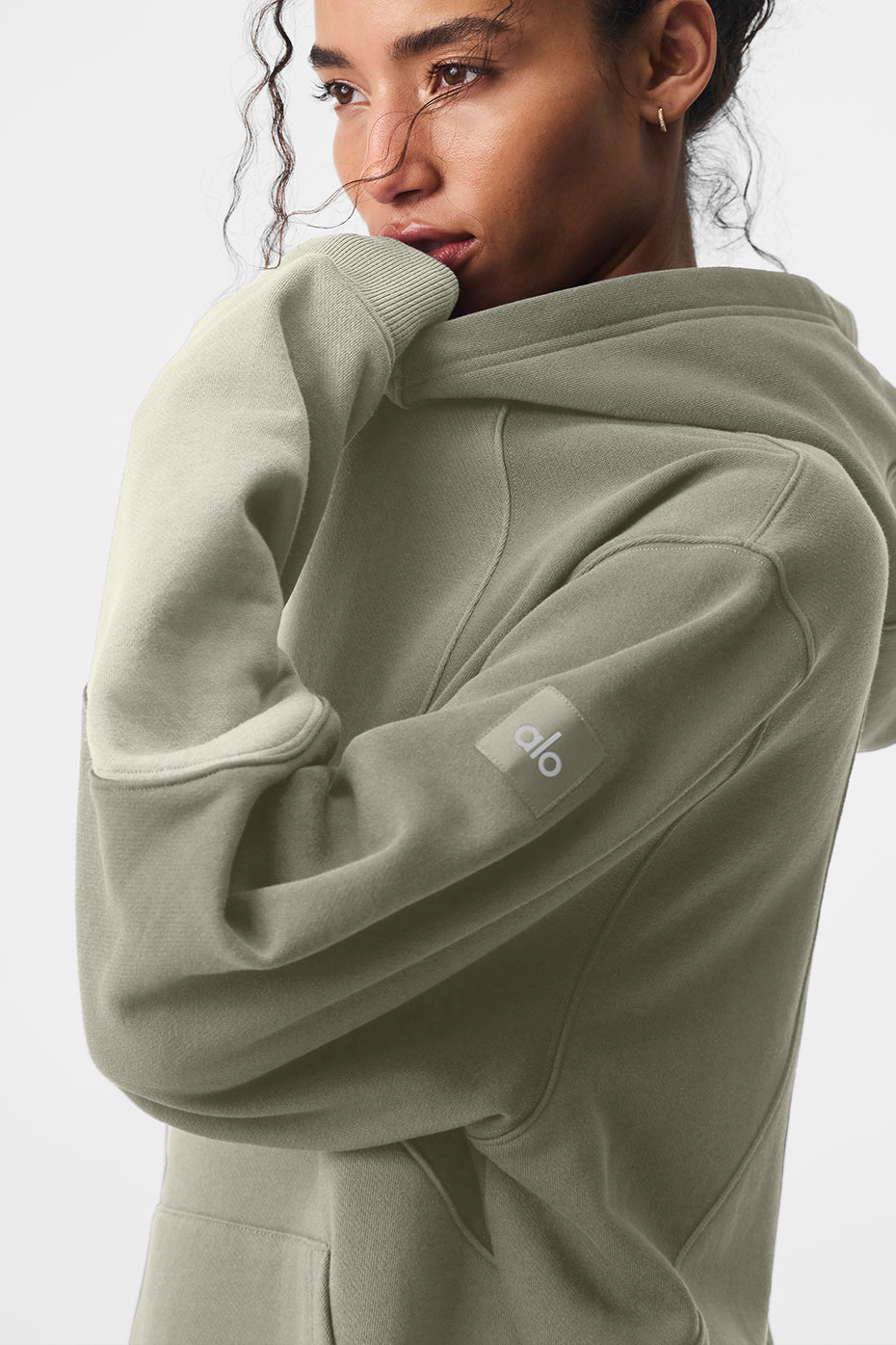 Make Waves Hoodie - Limestone Tonal