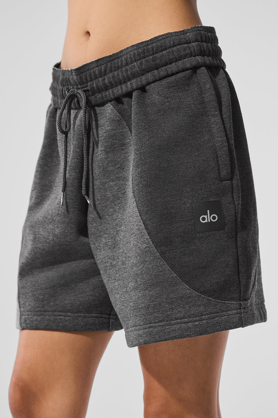 7" Make Waves Short - Dark Heather Grey Tonal