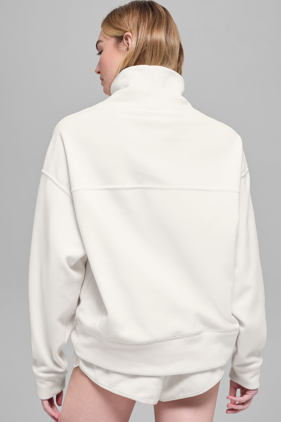 Polar Fleece Hazy Pullover - Ivory