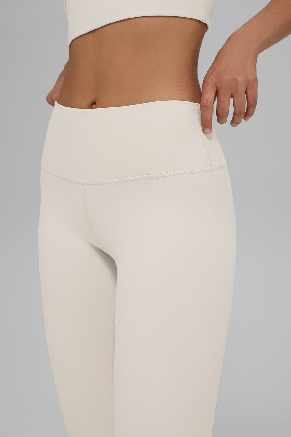 Alosoft High-Waist 7/8 Highlight Legging - Bone