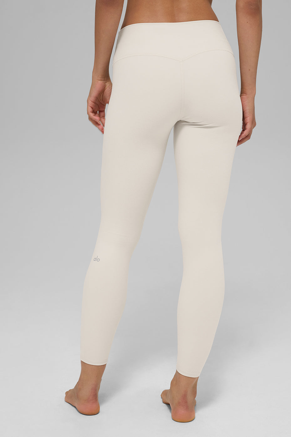 Alosoft High-Waist 7/8 Highlight Legging - Bone