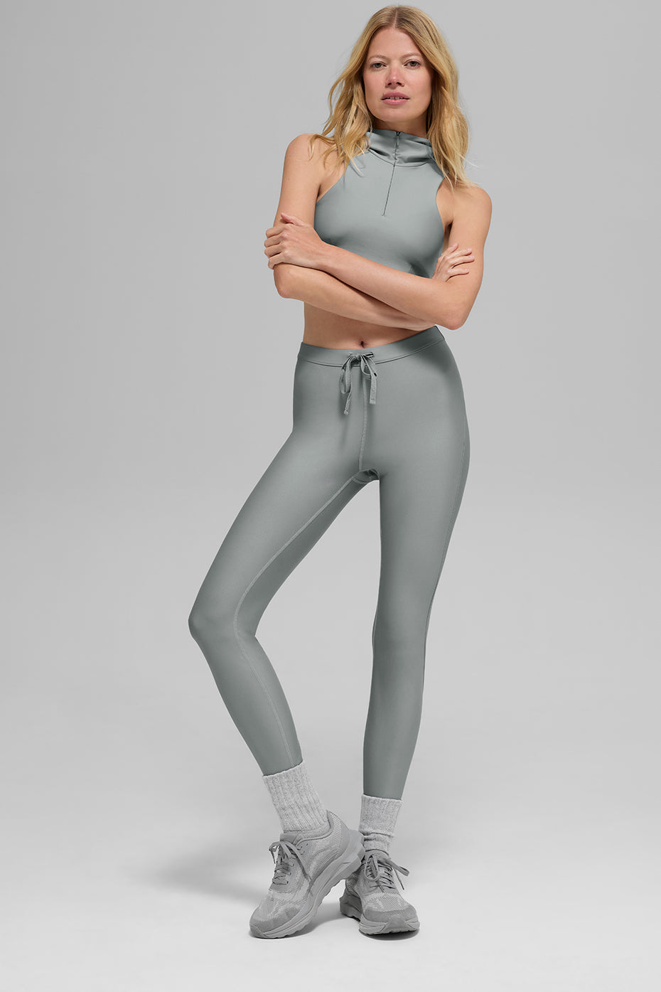 Airlift High-Waist Light Speed Legging - Lunar Grey