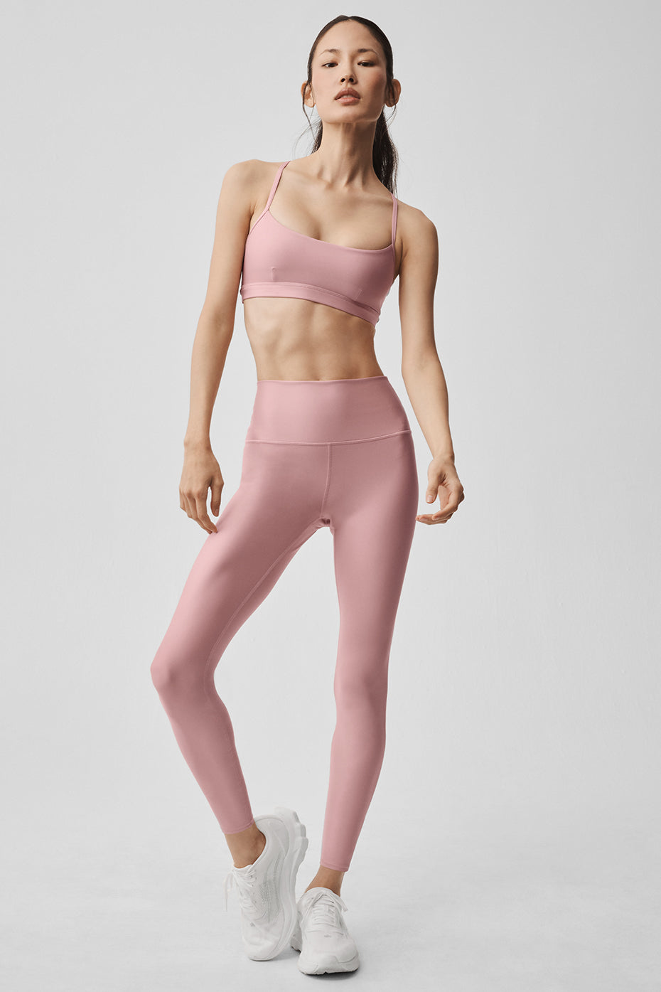 7/8 High-Waist Airlift Legging - Vintage Pink