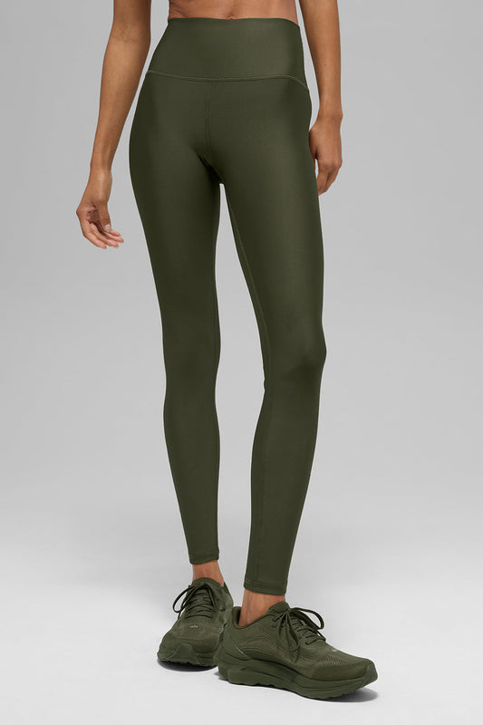 7/8 High-Waist Airlift Legging - Green Olive