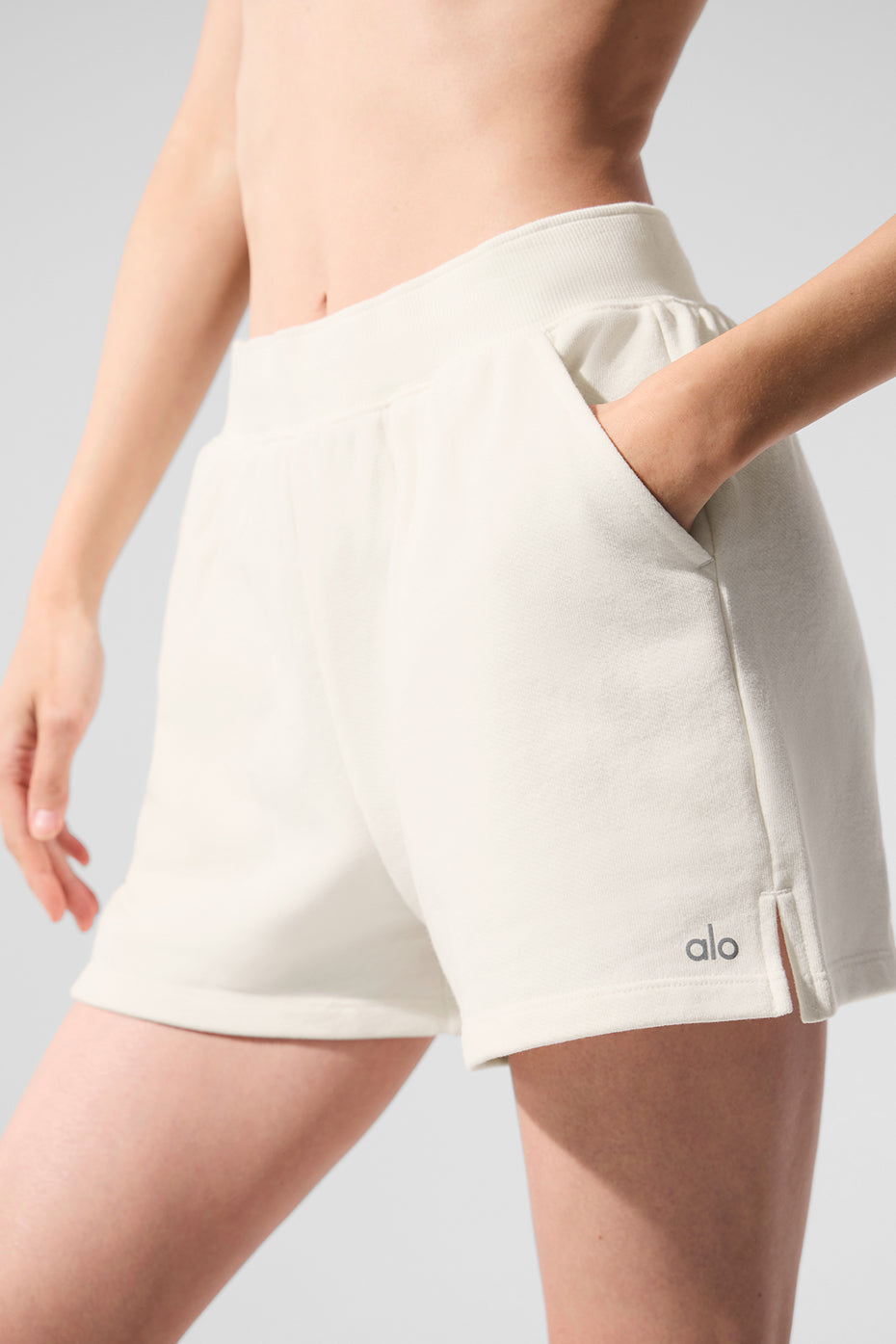 Low Key Sweat Short - Ivory